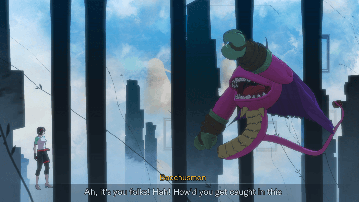 Reach Bacchusmon in the World of Dreams