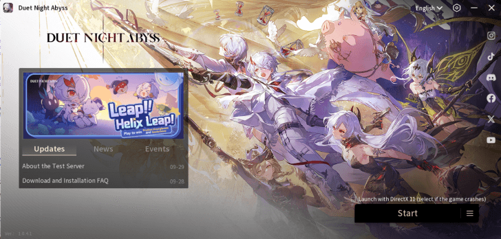Duet Night Abyss - PC Launcher