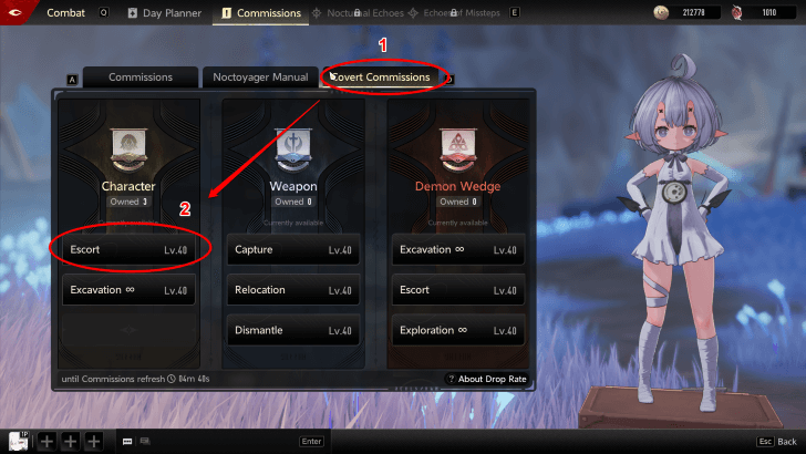 Duet Night Abyss Covert Commissions