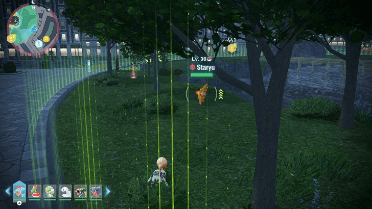 Alpha Staryu Overworld Location