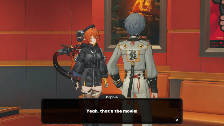 Watch a Movie with Orphie