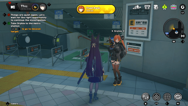 Orphie and Magus Trust Rank Up