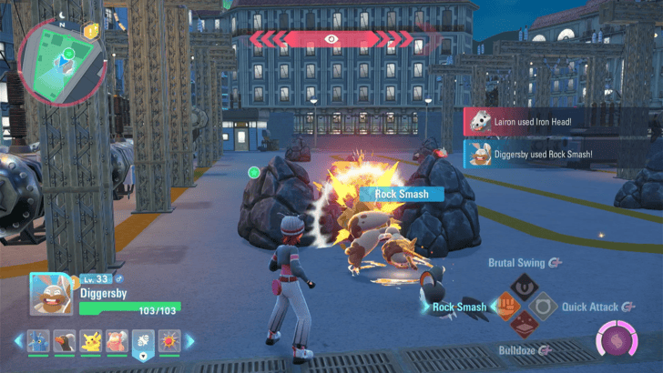 Pokemon Legends Z-A Remove Boulders in Wild Zone 14