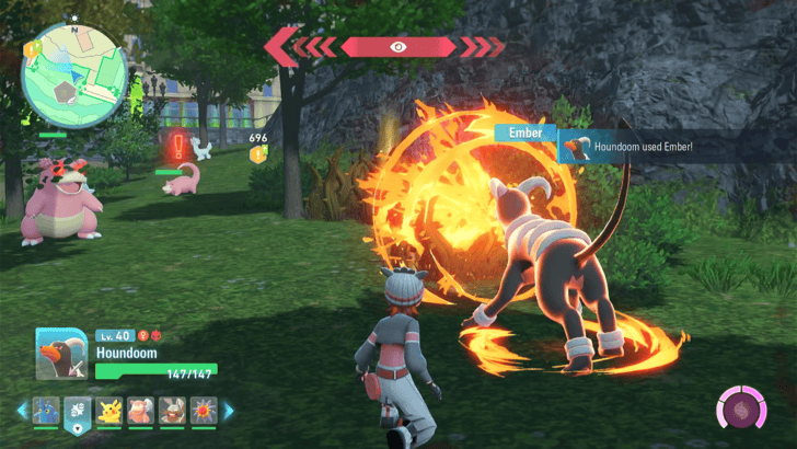 Pokemon Legends Z-A Remove Brambles in Wild Zone 11