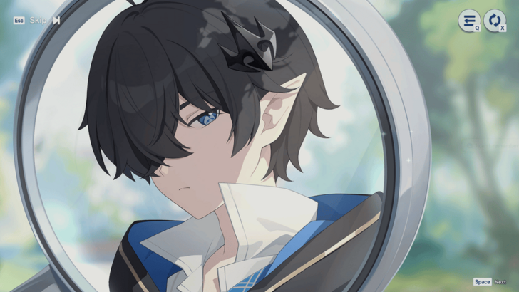 Noya, Amber, Iris Looking At MC