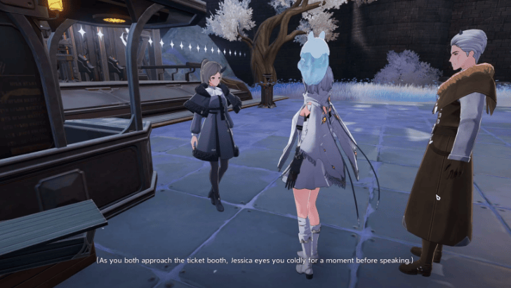 Duet Night Abyss  Ticket Seller Interaction