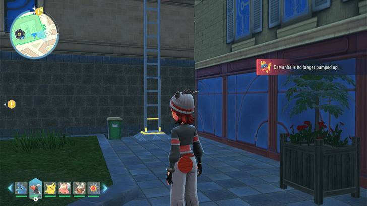 Pokemon Legends Z-A Wild Zone 10 Ladder Overworld Location