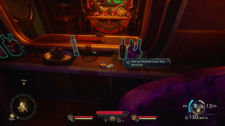 Pitchball Card: Tony Blackwell Location