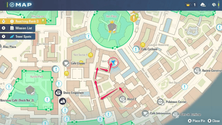 Alpha Trubbish Map Location