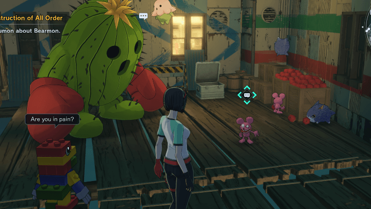 Talk to Chuumon at Rebellion Village