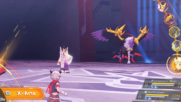 Battle 3 - Beat Taomon and Crowmon