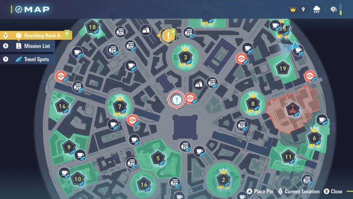 Let Us Battle...Artistically Map Location