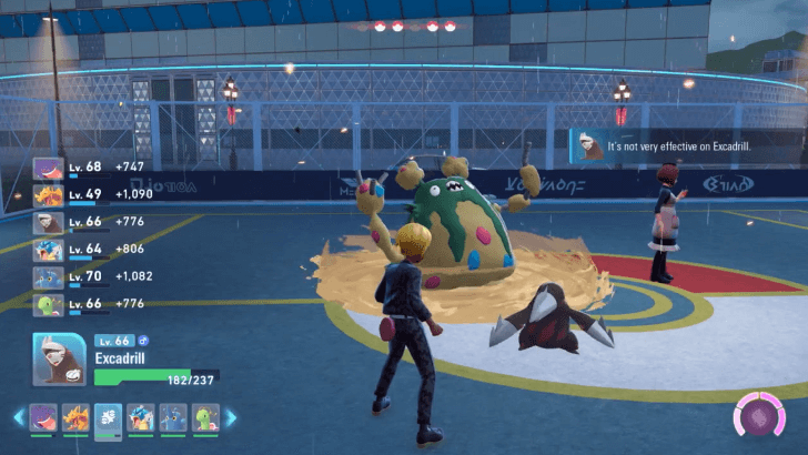 Excadrill Fina Battle