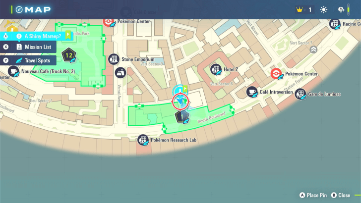 A Shiny Mareep? Map Location