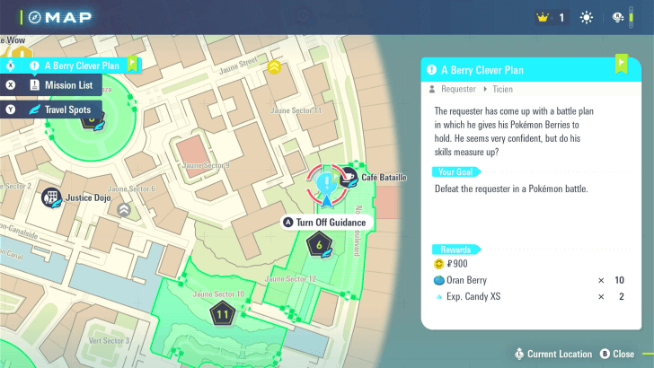 A Berry Clever Plan Map Location