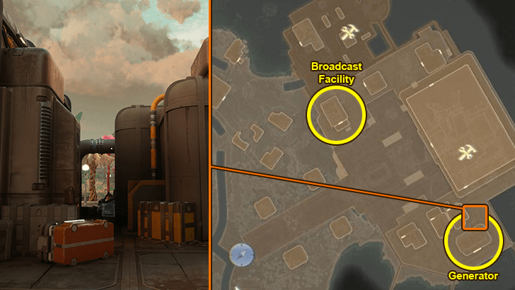 7 - Go to the Generator Building