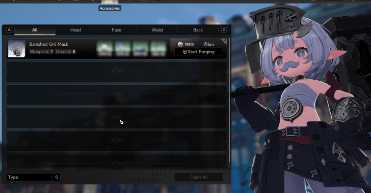 Forge Accessory Blueprints