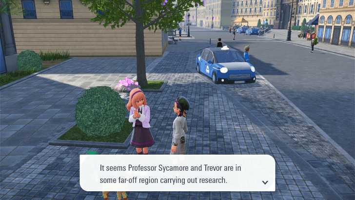 Professor Sycamore and Trevor