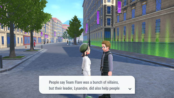 Team Flare Mentioned Easter Egg