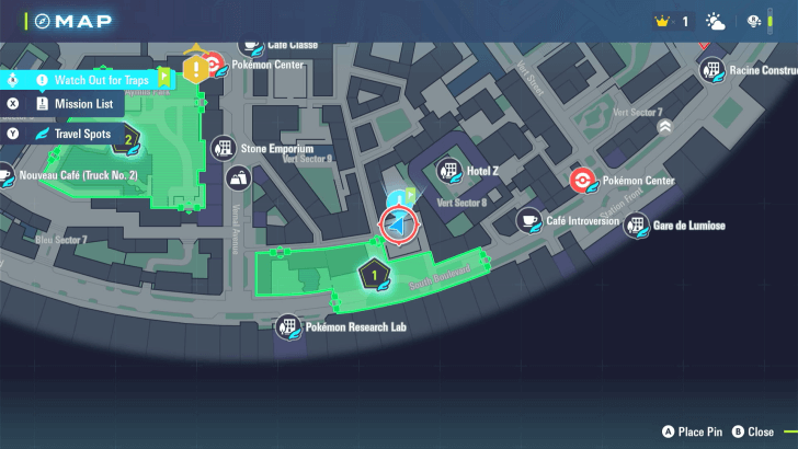 Watch Out for Traps Map Location