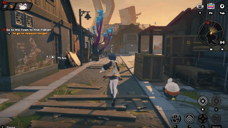 Go to the Town to find Yidhari