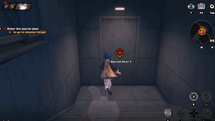 Enter the Secret Door