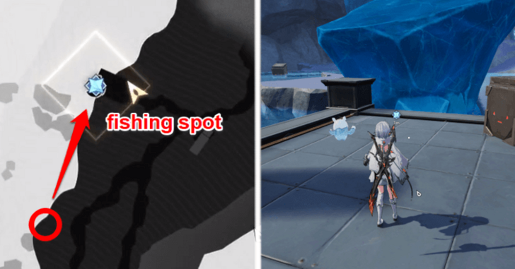 Dedicated Chef Fishing Spot Location