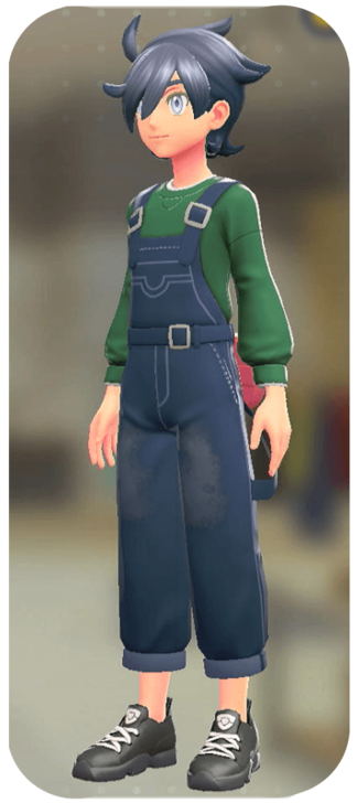 Pokemon Legends Z-A Male Overalls and Pullover Set Icon