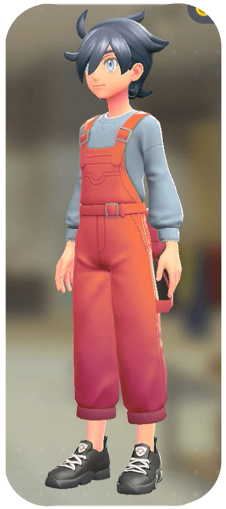 Pokemon Legends Z-A Male Overalls and Pullover Set Icon