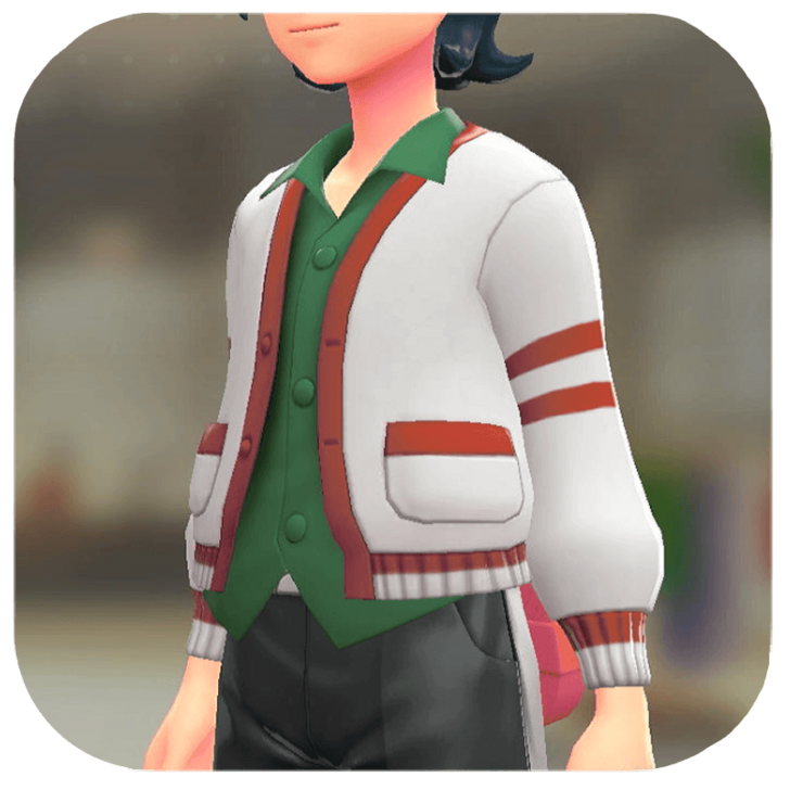 Pokemon Legends Z-A Male Cardigan and Shirt Set Icon