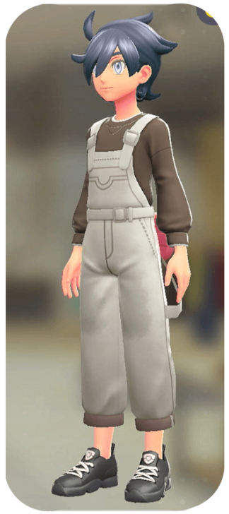 Pokemon Legends Z-A Male Overalls and Pullover Set Icon