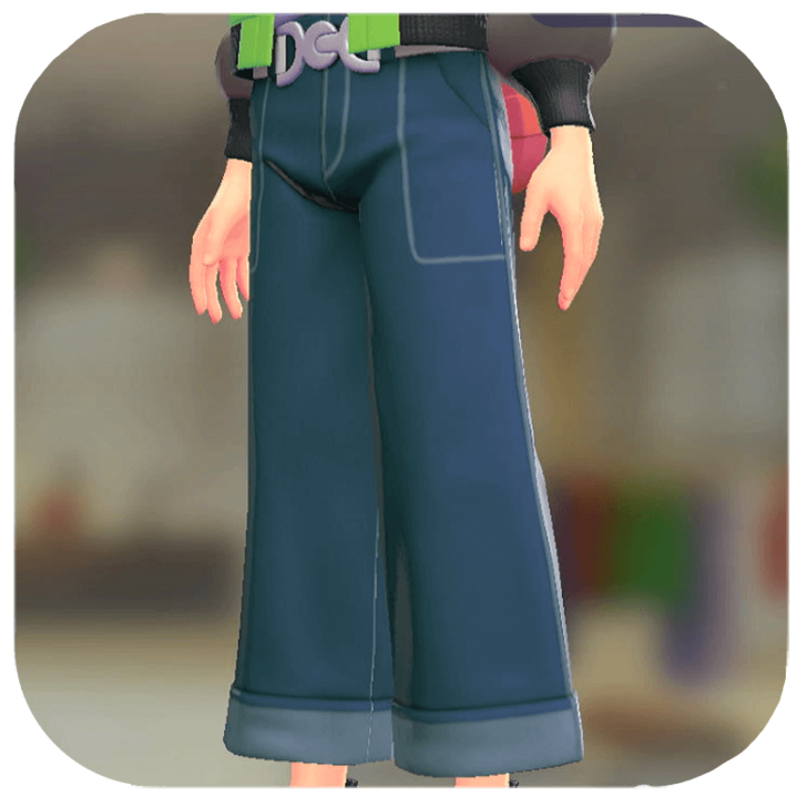 Pokemon Legends Z-A Male Wide-Leg Pants Set Icon