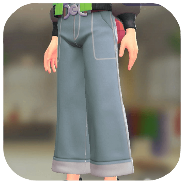 Pokemon Legends Z-A Male Wide-Leg Pants Set Icon