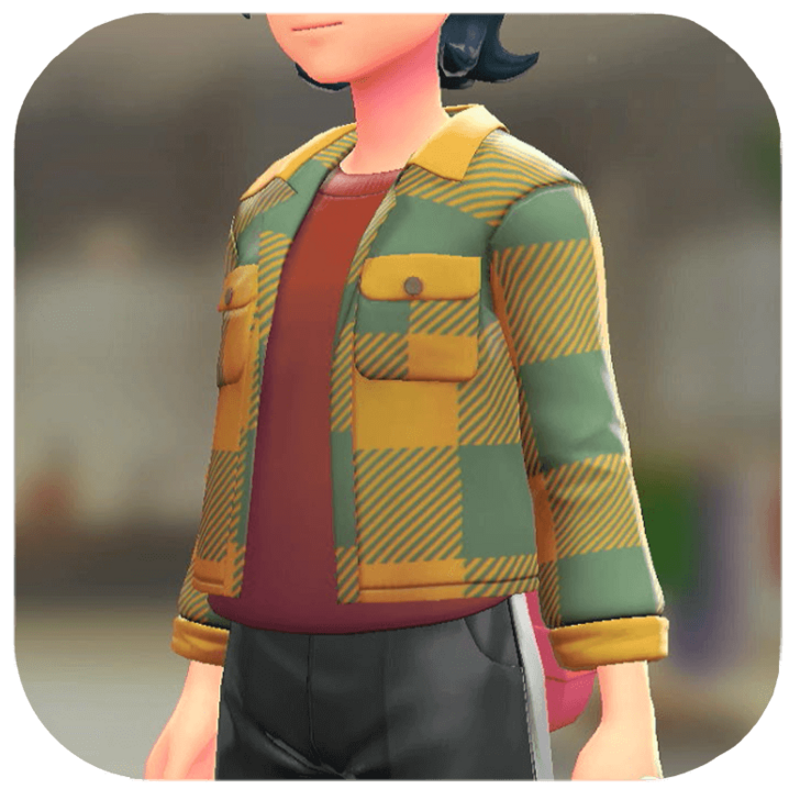 Pokemon Legends Z-A Male Shacket and T-Shirt Set Icon