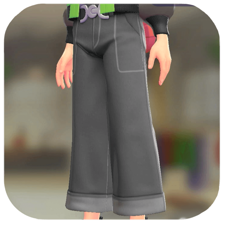 Pokemon Legends Z-A Male Wide-Leg Pants Set Icon