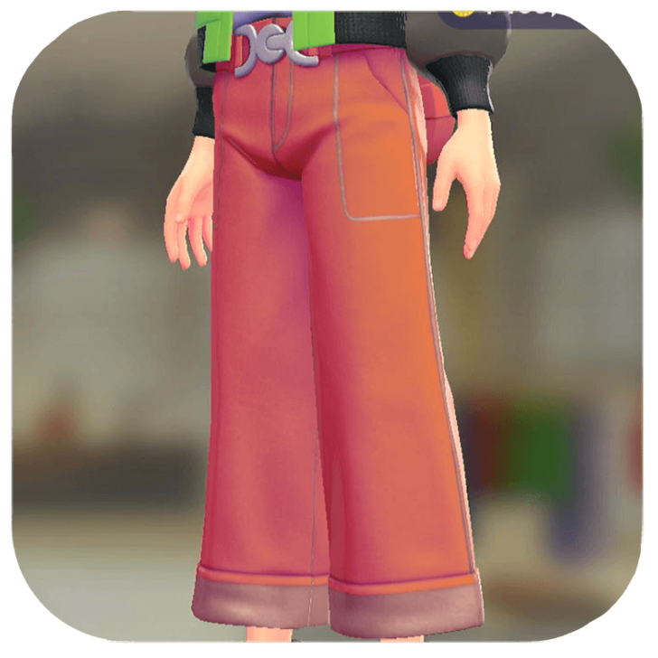Pokemon Legends Z-A Male Wide-Leg Pants Set Icon