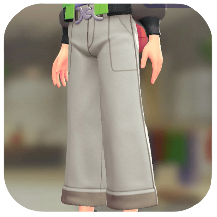 Pokemon Legends Z-A Male Wide-Leg Pants Set Icon