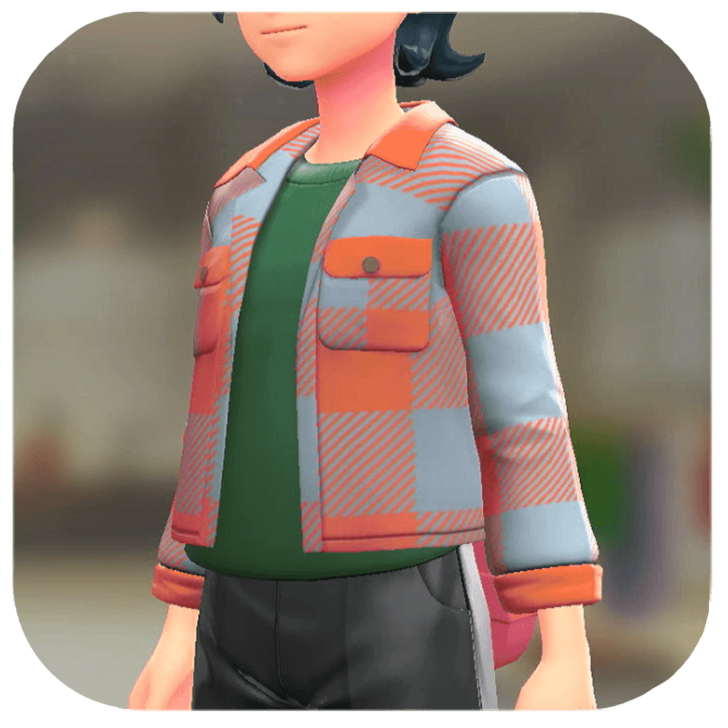 Pokemon Legends Z-A Male Shacket and T-Shirt Set Icon