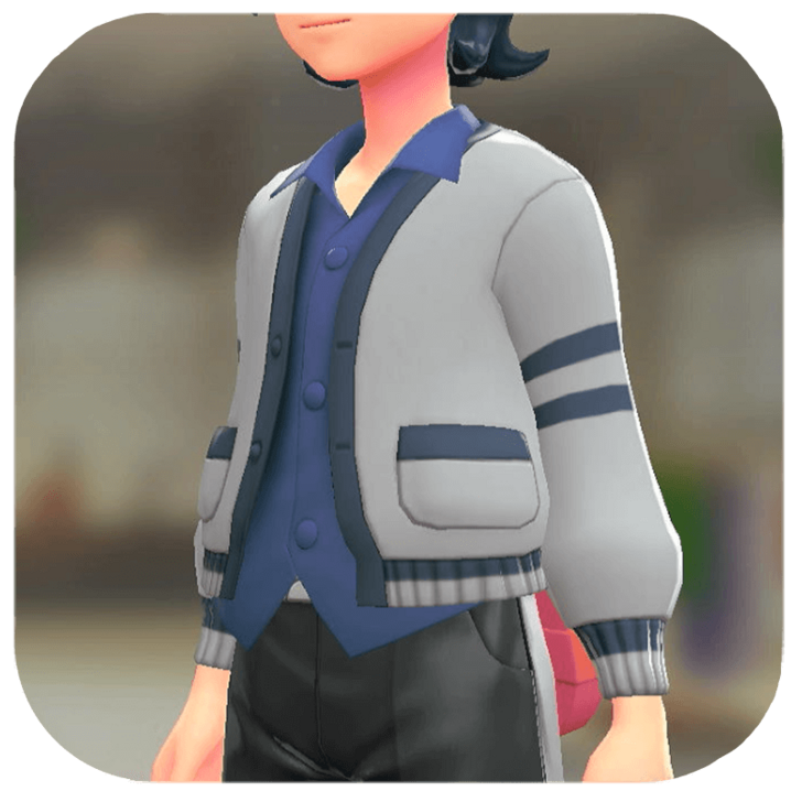 Pokemon Legends Z-A Male Cardigan and Shirt Set Icon