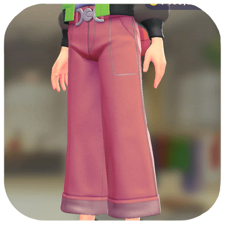Pokemon ZA - Wide-Leg Pants Set Pink | Pink
