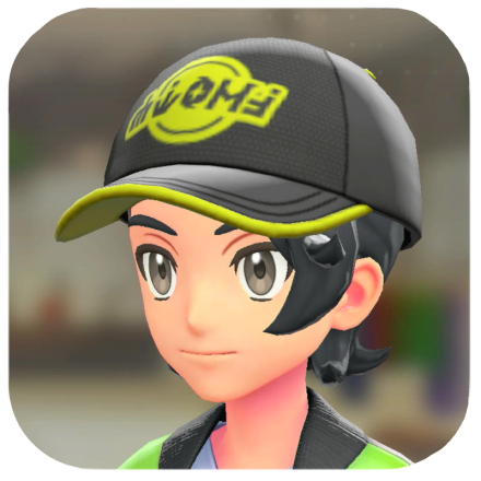 Pokemon Legends Z-A Male Kickspin Logo Cap Icon