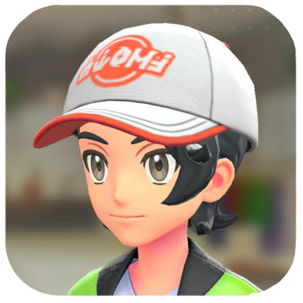 Pokemon Legends Z-A Male Kickspin Logo Cap Icon