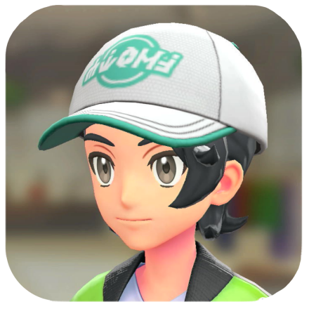 Pokemon Legends Z-A Male Kickspin Logo Cap Icon