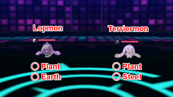 Battle 4 - Fight Lopmon and Terriermon