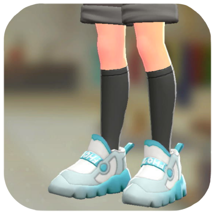 Pokemon Legends Z-A Male Puffy-Sole Sneakers Icon