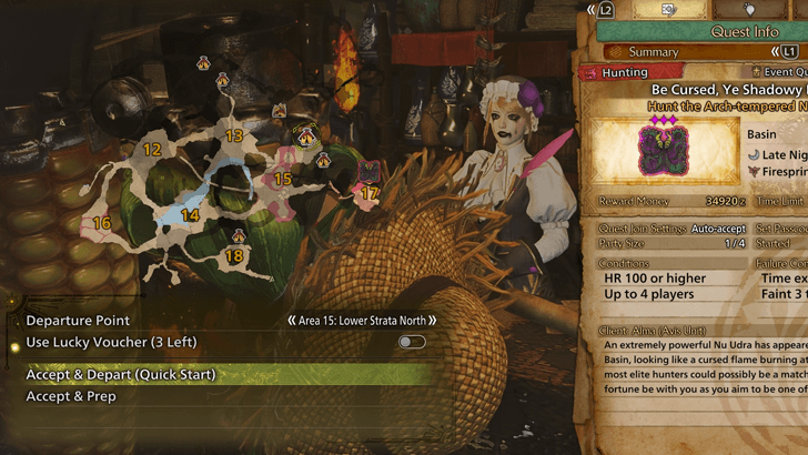 AT Nu Udra Start in Area 15 Camp