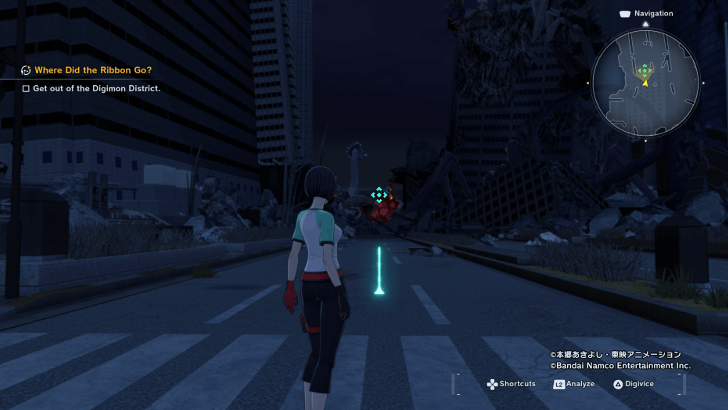 Get Out of the Digimon District