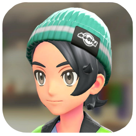 Pokemon Legends Z-A Male Striped Knit Beanie Icon