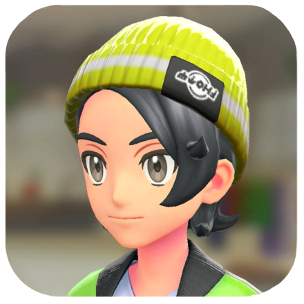 Pokemon Legends Z-A Male Striped Knit Beanie Icon