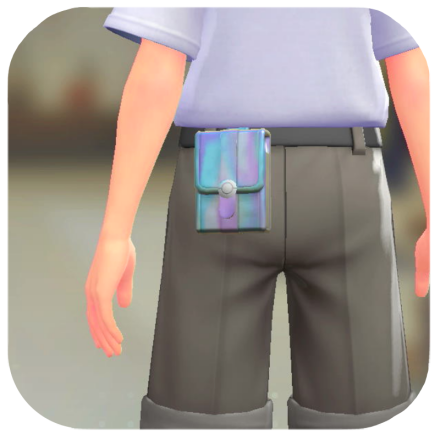 Pokemon Legends Z-A Male Aurora Square Satchel Icon